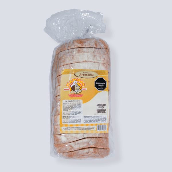 Pan tajado artesanal
